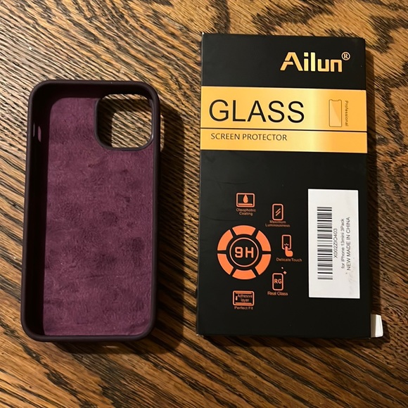 iPhone 13 Mini Phone Case With 2 Glass Screen Protectors - Picture 1 of 4